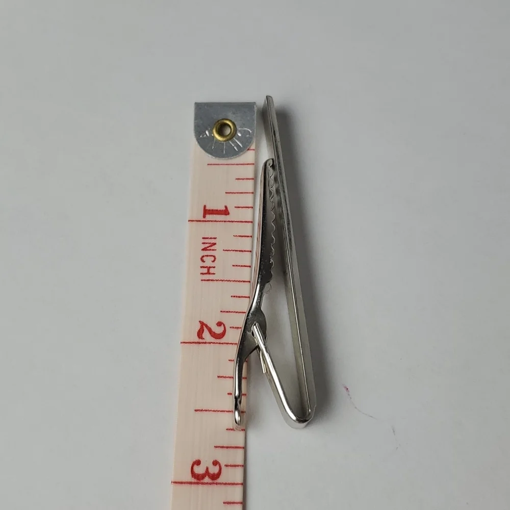 Vintage Foster USA Classic Tie Clip Silver Tone  Jewelry